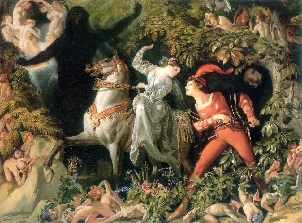 Undine by Daniel Maclise, 1844